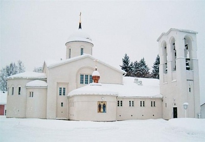 Но́во-Валаа́мский Спа́со-Преображе́нский мужской монастырь.