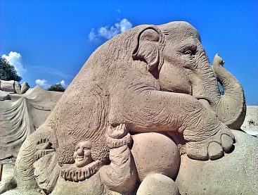 Песчаные скульптуры Лаппеенранты