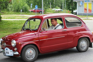 Второй автопробег ретро-машин из России в Финляндию
