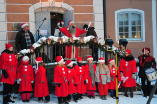 Открытие Рождества в Старом городе Порвоо 1 декабря