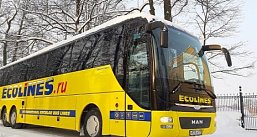 Путешествие в Рускеала на автобусе Ecolines 