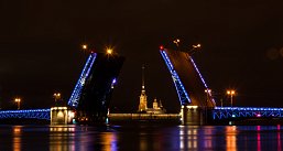 Ночной Санкт-Петербург с теплоходной экскурсией