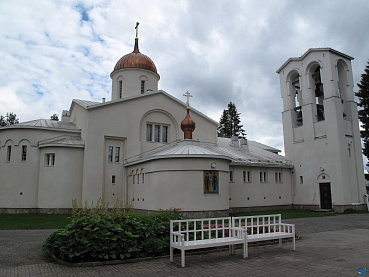Но́во-Валаа́мский Спа́со-Преображе́нский мужской монастырь.